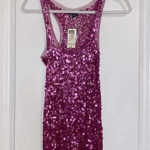 Arden B Pink Sequin Dress